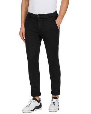 Replay Hyperflex Zeumar Slim Chinos - Black