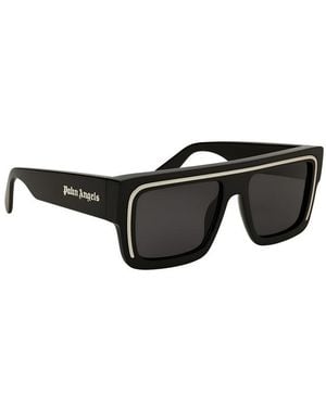 Palm Angels Accessories Salton Rectangle Sunglasses - Black