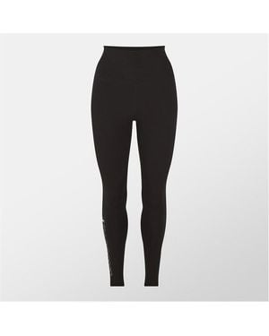 Lacoste Logo Leggings - Black