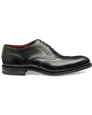 Loake Kerridge Brogue Shoes - Black