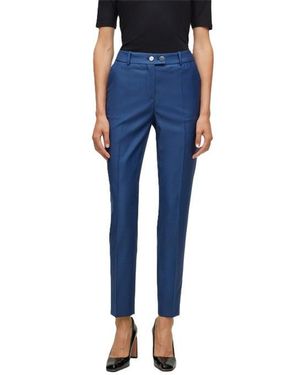 BOSS Tamata Cigarette Trousers - Blue