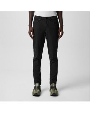 lululemon Plain Abc Slim-Fit Trousers - Black