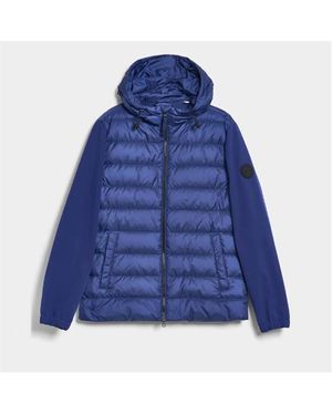 GANT Mixed Soft Shell Jacket - Blue