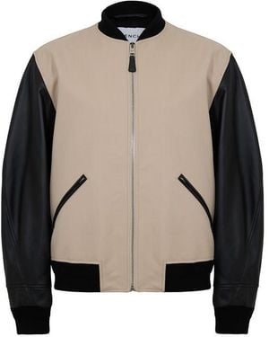 Givenchy Giv Logo Varsity Jacket - Natural
