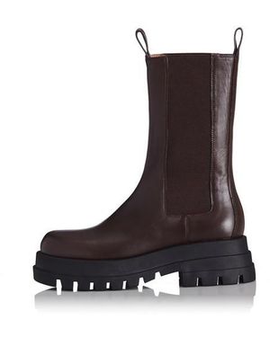 Alias Mae Dominic Leather Boots - Brown