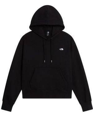 The North Face Tnf Essential Simple Dome Boxy Oversized Hoodie - Black