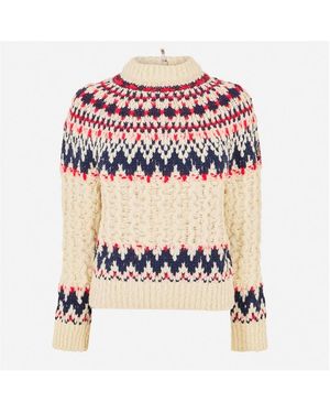 Moncler G Crew Neck Jumper - Pink