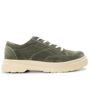 HUGO Urian Derb Casual Low-Top Trainers - Green