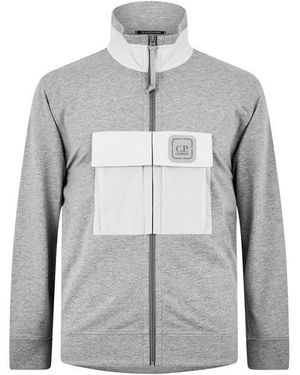 CP COMPANY METROPOLIS Metropolis Military-Inspired Weather-Resistant Field Jacket - Grey