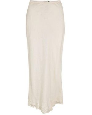 RIXO London Crystal Skirt Ld61 - White