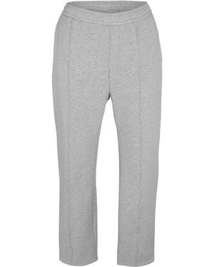 Manière De Voir 420Gsm Pintuck Joggers - White