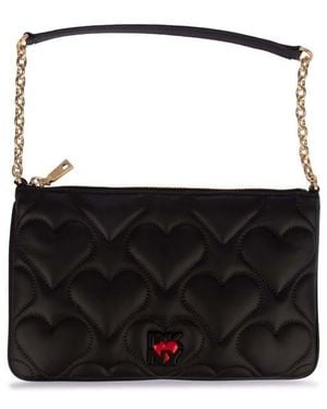 DKNY Heart Of New York Quilted Bag - Black