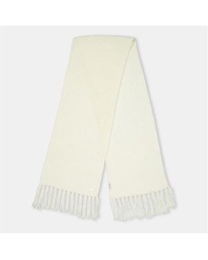 Lacoste Midweight Scarf - White