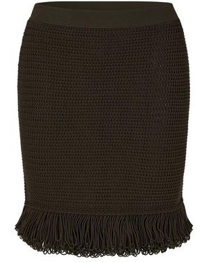 Bottega Veneta Midi Skirt - Black