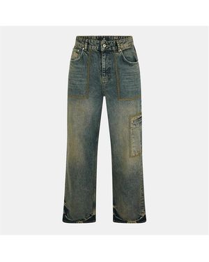 Represent Straight Leg Jeans - Green