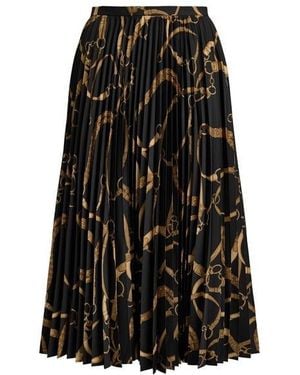 Ralph Lauren Pleated Skirt - Black