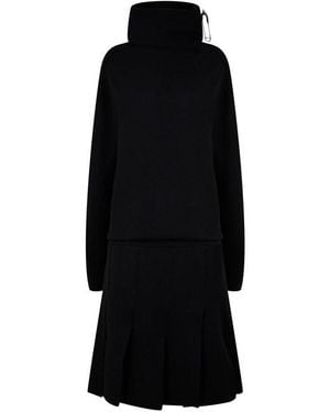 Burberry Jumper Dress - Black