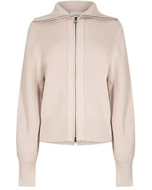 Varley Enrico Soft Lightweight Relaxed Fit Cardigan - Natural