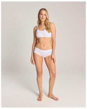 Nudea Cotton Modal Hipster 3 Pack - Grey