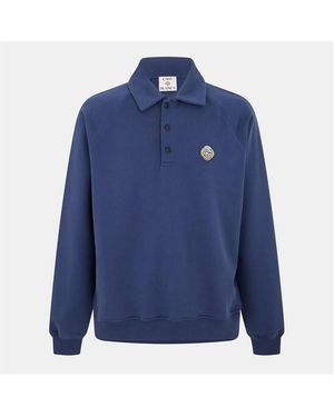 CASABLANCA Crew Sweatshirt - Blue