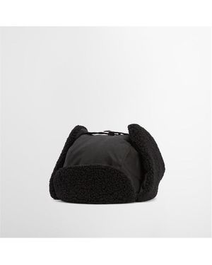 Barbour Morar Wax Trapper Hat - Black