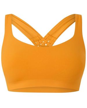 lululemon Strappy Medium Impact Sports Bra - Orange