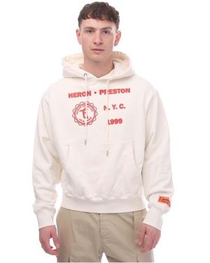 Heron Preston Medieval Heron Hoodie - Pink