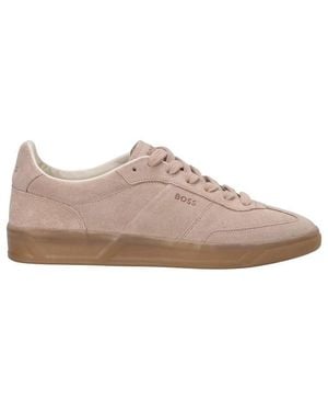 BOSS Brenta Court Trainers - Pink