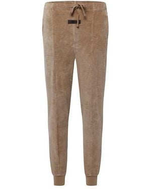 Fear Of God Fge Velour Pant - Natural