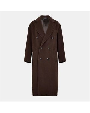 Tom Ford Tf Ovrcoat - Brown