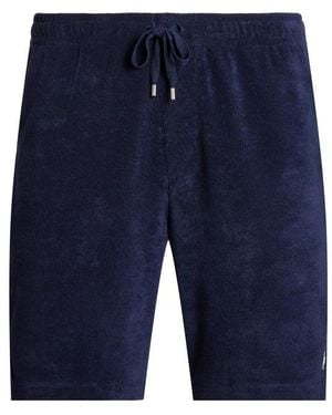 Polo Ralph Lauren Logo Jersey Shorts - Blue