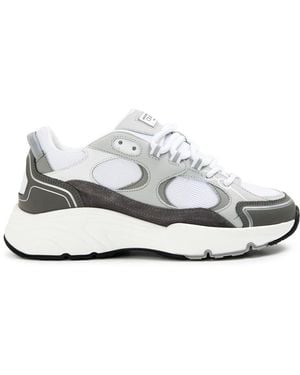 Cleens Leather Pulse Trainers - White