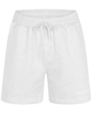 Cole Buxton Fleece Jogger Shorts - White
