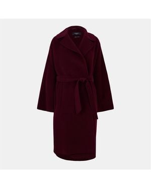 Weekend by Maxmara Civada Overcoat - Red
