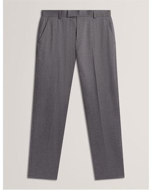 Ted Baker Slim Fit Trousers - Grey
