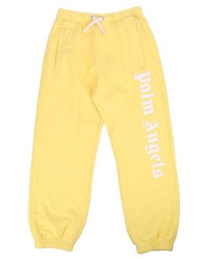 Palm Angels Classic Over Logo Joggers - Yellow
