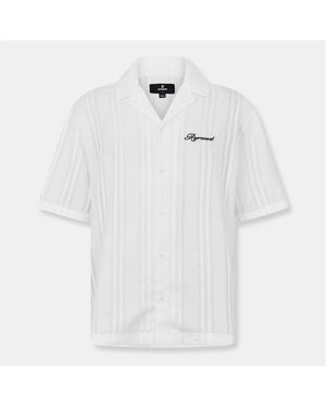 Represent Short Sleeve Bowling Shirt - White