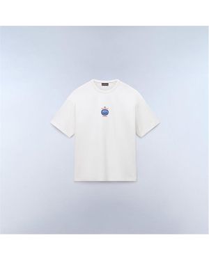 Napapijri Napa Krous Tee - White