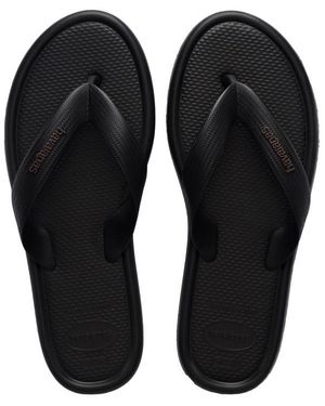 Havaianas Puffed Up Flip Flops - Black