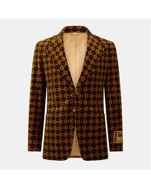 Gucci Tailored Fit Softshell Jacket - Brown