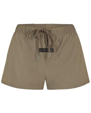 Fear Of God Running Fleece Shorts - Green