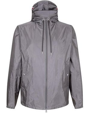 Moncler Grimpeurs Waterproof Dwr Bomber Jacket - Grey