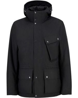 Barbour Endley Waxed Jacket - Black