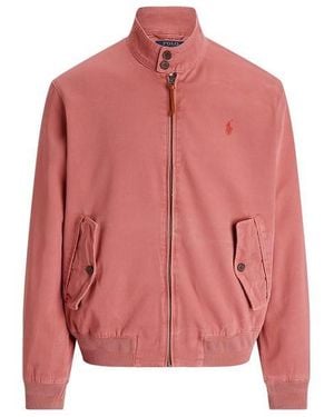 Polo Ralph Lauren Garment-dyed Chino Jacket - Pink