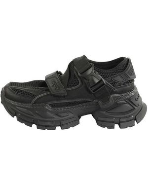 Buffalo Vegan Ballet Court Shoes - Black