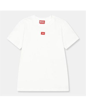 DIESEL Diego T-Shirt Jn54 - White
