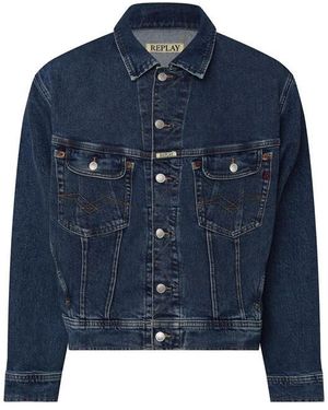 Replay Comfort-Fit Jacket - Blue