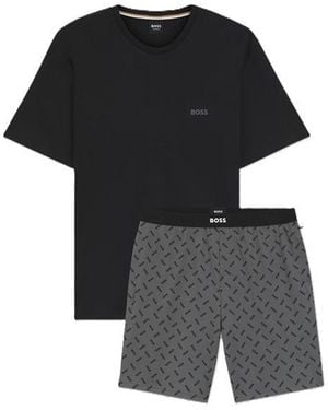 BOSS Relax Short Set 10269542 02 - Black