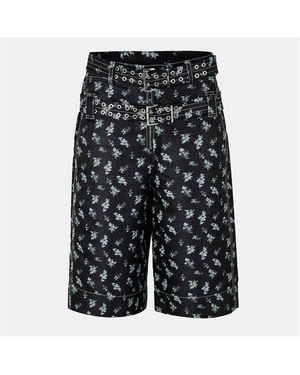 Ganni Jacquard Shorts - Black