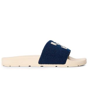 Off-White c/o Virgil Abloh Terry Pool Sliders - Blue